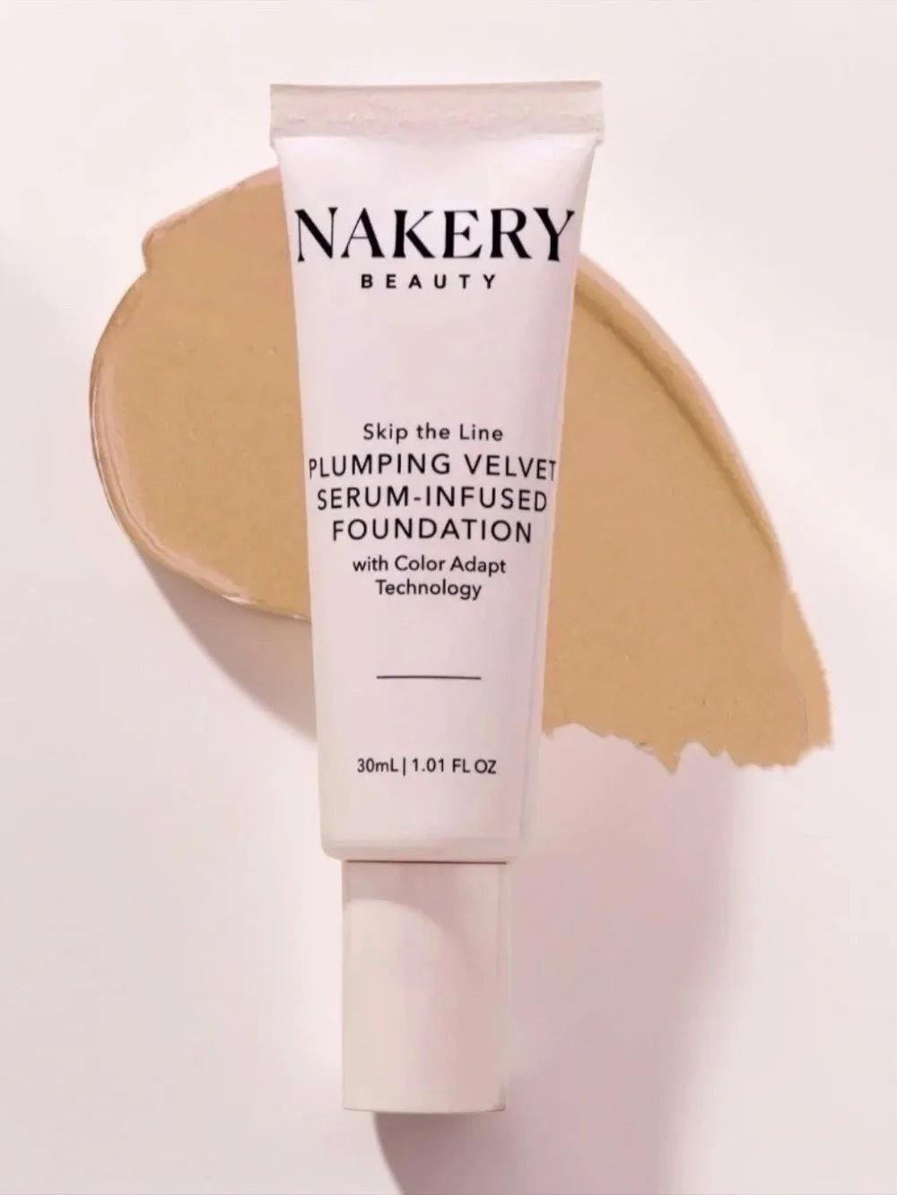 Nakery Beauty Plumping Velvet Serum-Infused Foundation - medium